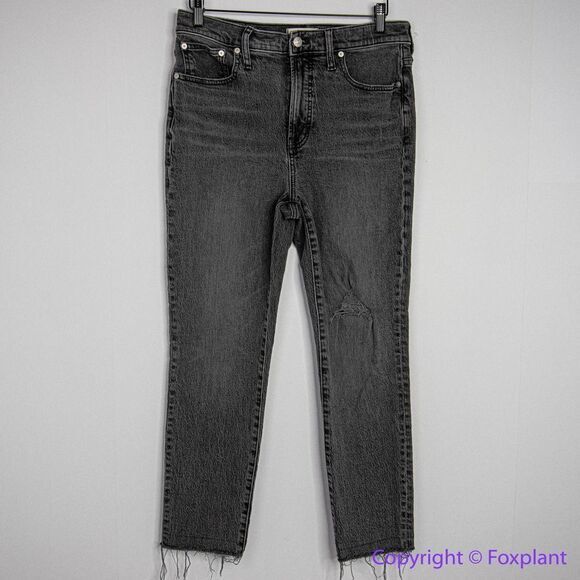 Madewell Perfect‎ Vintage Jean in Cosner Wash: Knee-Rip Edition, 29 - Picture 3 of 16